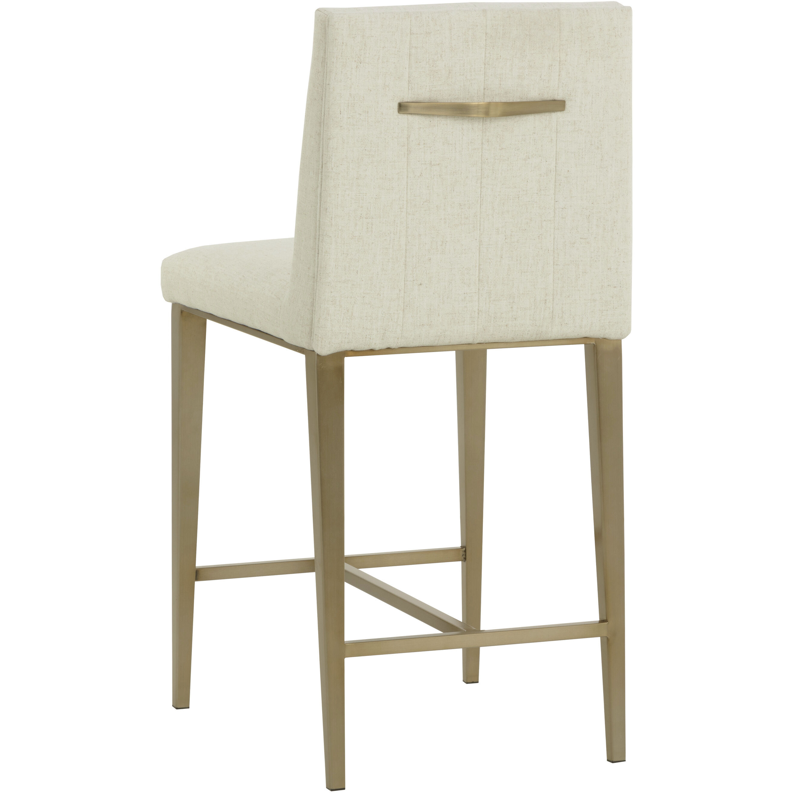 Wilbur 39.75 inch Geralt Linen Counter Stool